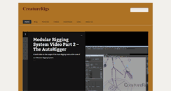 Desktop Screenshot of creaturerigs.com