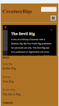 Mobile Screenshot of creaturerigs.com